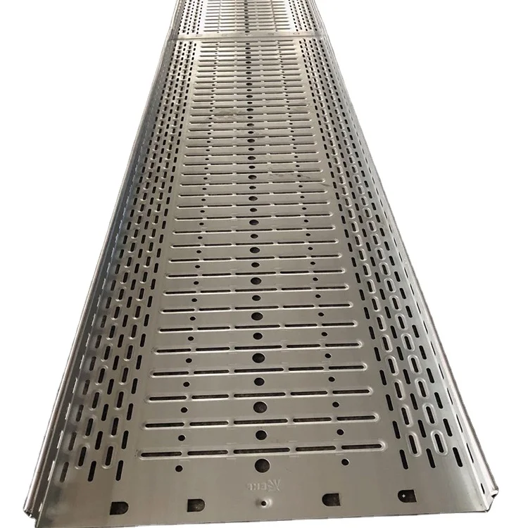 Bridge steel cable tray roll forming machine Cable tray roll forming machine with punching part iron sheet making machine