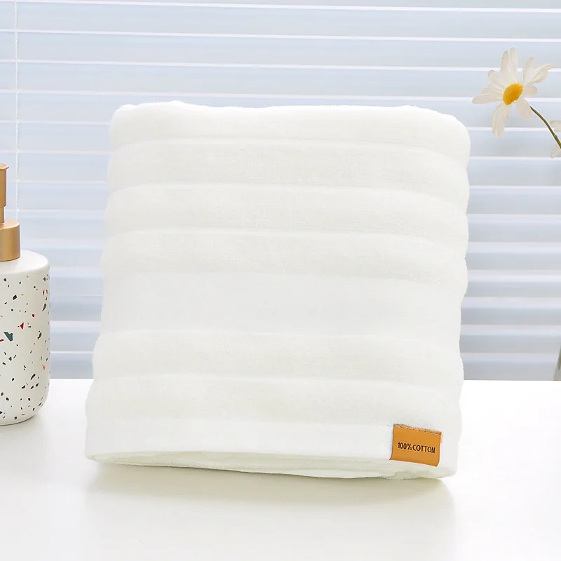 Hotel Embroidery logo towel set in gift box solid colors cotton bath towel