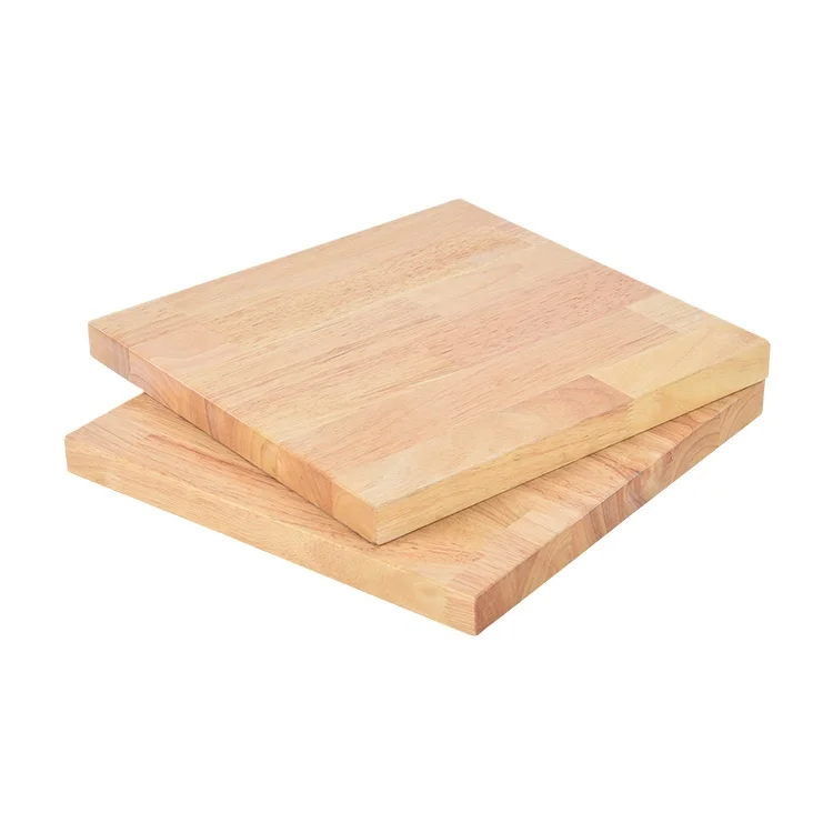 Прямая продажа с завода, резиновая древесина класса Ab, аа с УФ покрытием, тайское пальцевое соединение, кухонная мебель