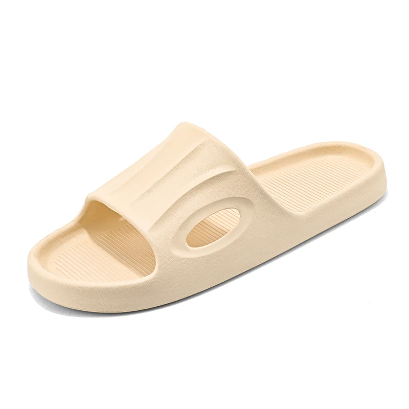 Summer New  Comfortable  Sandals Outdoor Beach Slippers Men And Women Indoor Anti Skid Slippers Thick Soles