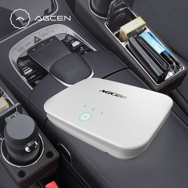 
2019 Personal Car Air Purifier Hepa Filter PM 2.5 Air Cleaner Auto Air Freshener For Car Home 