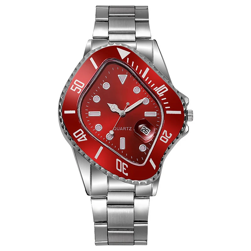 custom logo new design quartz watches stainless steel back 10 atm water resistant quartz watch for men