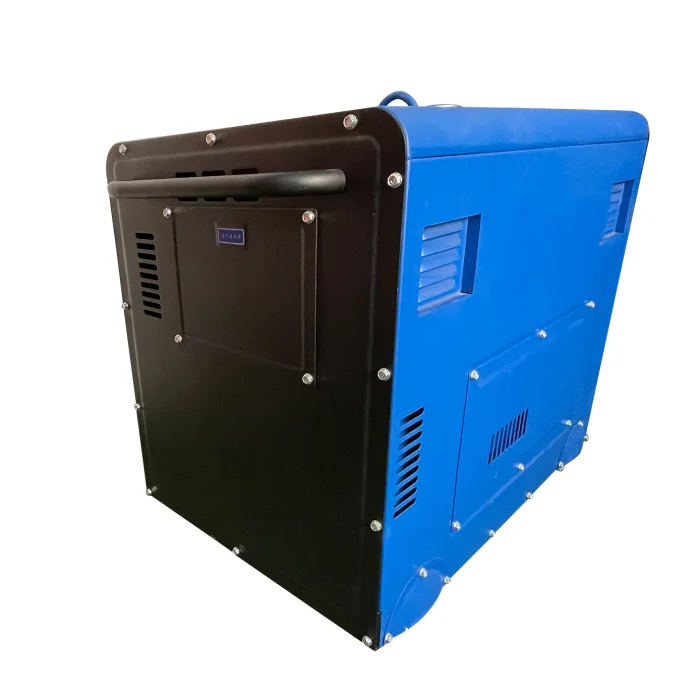 110V 220V Супер Бесшумный Генератор 5 кВт 4.5kva колеса низкий уровень шума изготавливаем звукоизоляционные коробка для