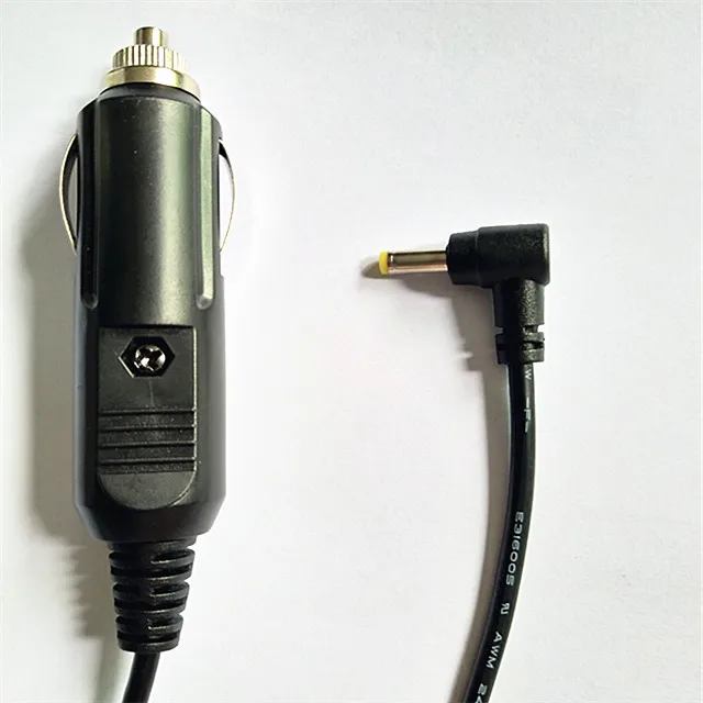 12 V 2 A 3 A dc 4.0*1.7 mm wire cable power cigarette Charging Male Plug cables Car power cord