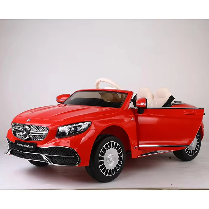 Licensed  Mercedes-Maybach  S650 Cabriolet 12V Electric Ride-On Car for Kids Battery-Powered Child Toys rechargeable battery