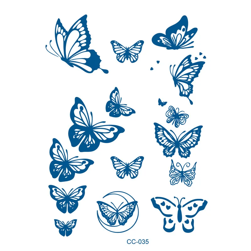 Практичные горячие продажи геометрические наклейки татуировки животных мультфильм временные татуировки наклейки для дня рождения предметы первой необходимости