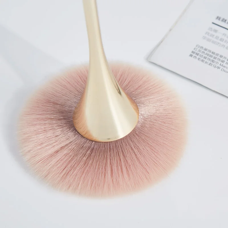 Nail Art Aluminum Handle Soft Acrylic Uv Gel Cleaning Brush Powder Dust Sequins Remove Cleaner Pen Manicure Tool
