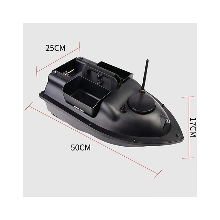 Quality Choice Bait Boat Sonar Fish Finder Bait Boat 2 Container Fishing Bait Boat