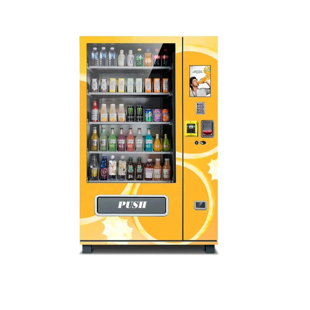 Top seller big combo vending machines for snack and cold drinks