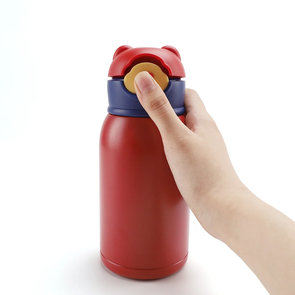 High Quality Double Wall 304 Stainless Steel for kids Insulated Portable Flask Thermos with Bag