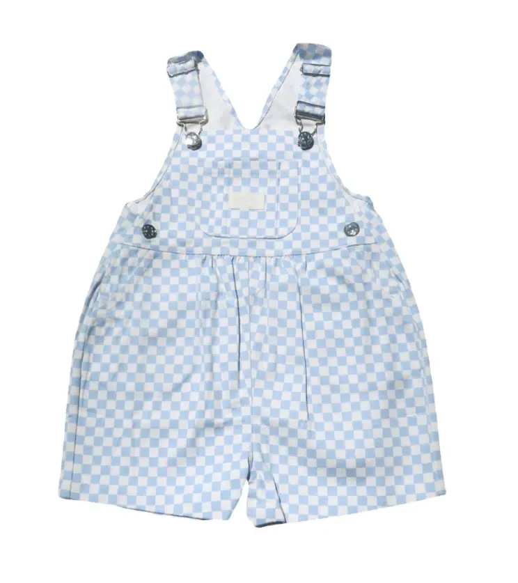 Custom Toddler Dungaree INS Autumn Spring  Kids Pants Suspender Sleeveless Front Pockets Printing Cotton Children Overalls