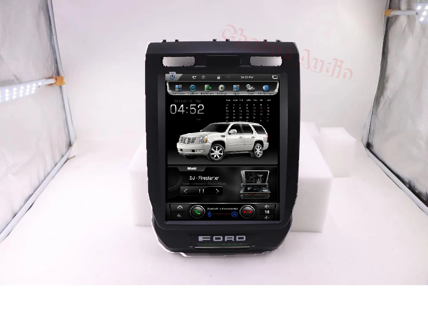 Auto Spare Parts PX6 Tesla Screen Android 9.0 For Ford Raptor F150 2014-2020 Car Video Radio Multimedia Player GPS Navigation