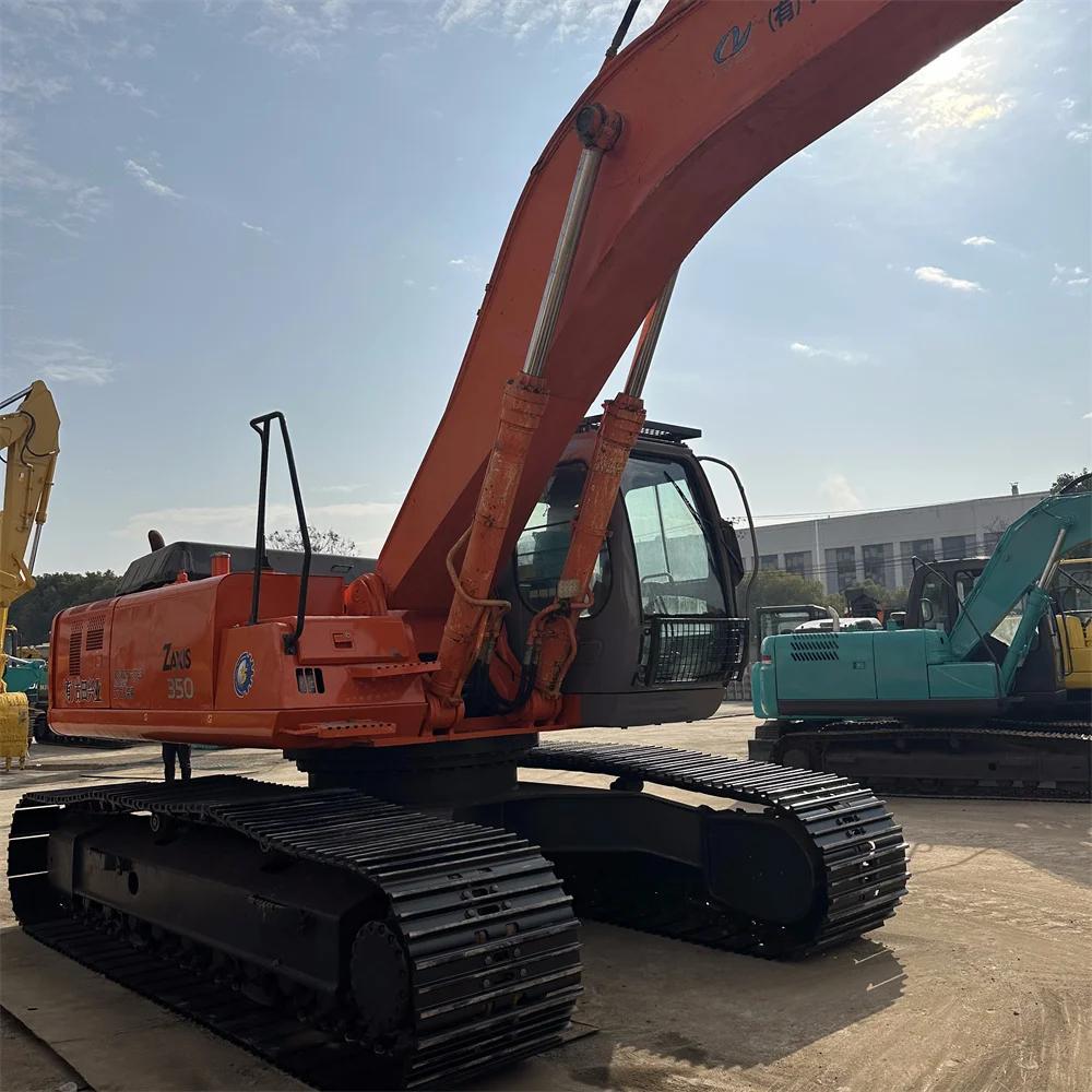 Japan Second Hachi ZX350 350 землеройный Экскаватор строительная техника Hitachi350 гусеничный экскаватор 35 тонн