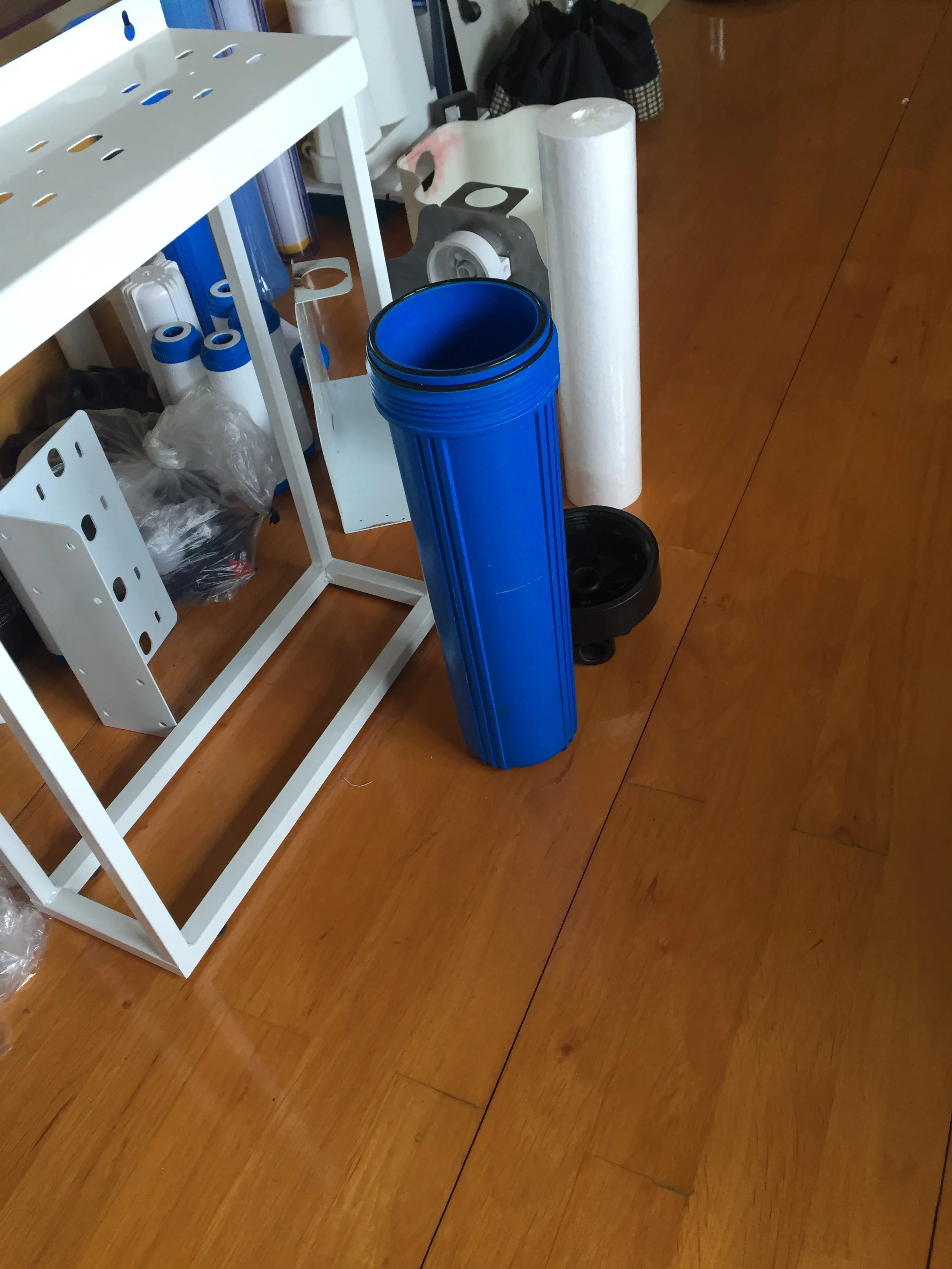 Two stages home whole house water filter purification system