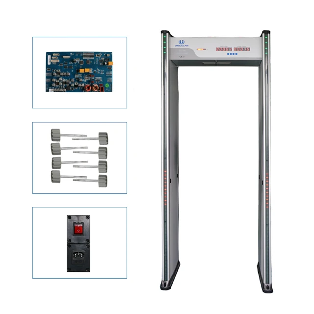 UNIQSCAN UB500 in stock security metal detector arched metal detector gate