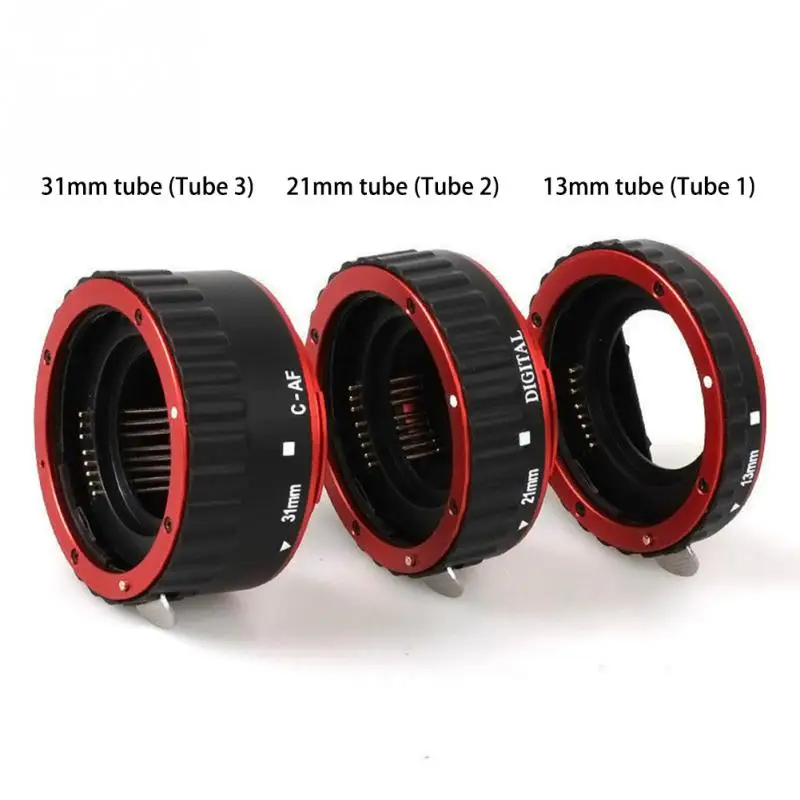 Адаптер для объектива с автофокусом AF макро Удлинительное Кольцо Canon EF-S T5i T4i T3i T2i 100D 60D 70D 550D 600D 6D 7D
