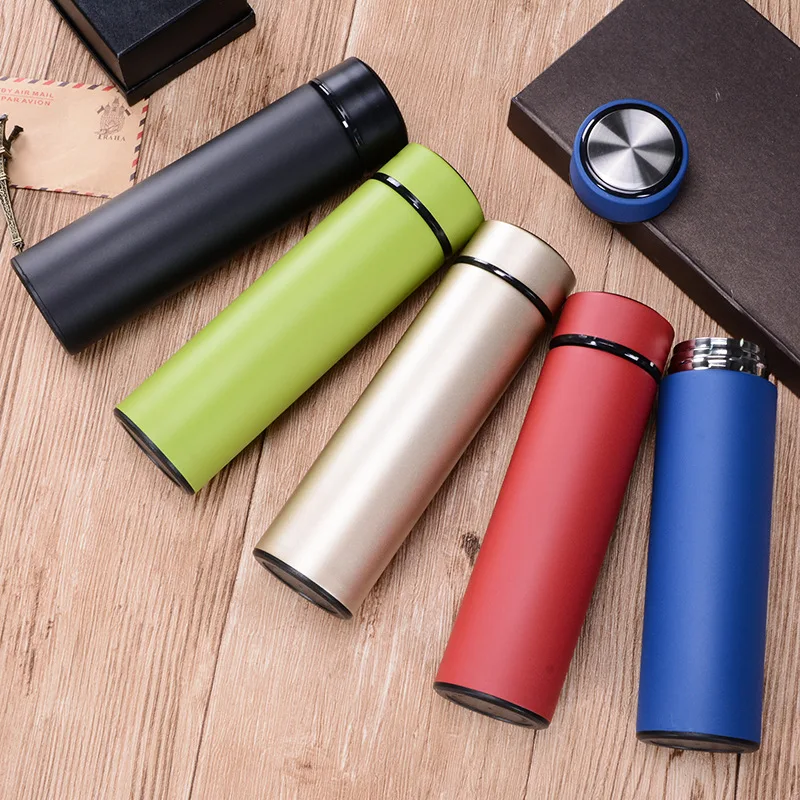 500ml fashion double wall stainless steel ss gift set vacuum flask