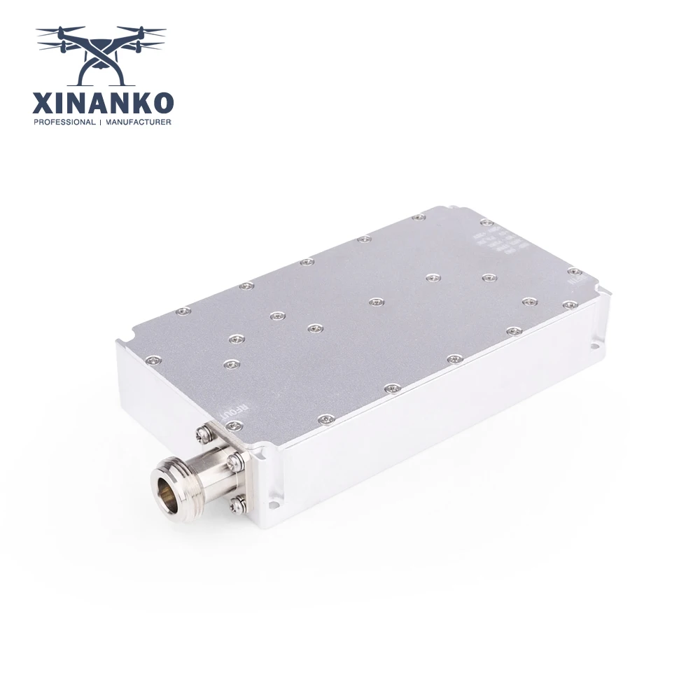 Wideband Digital 50W 100-400MHz GaN RF Anti FPV  Module