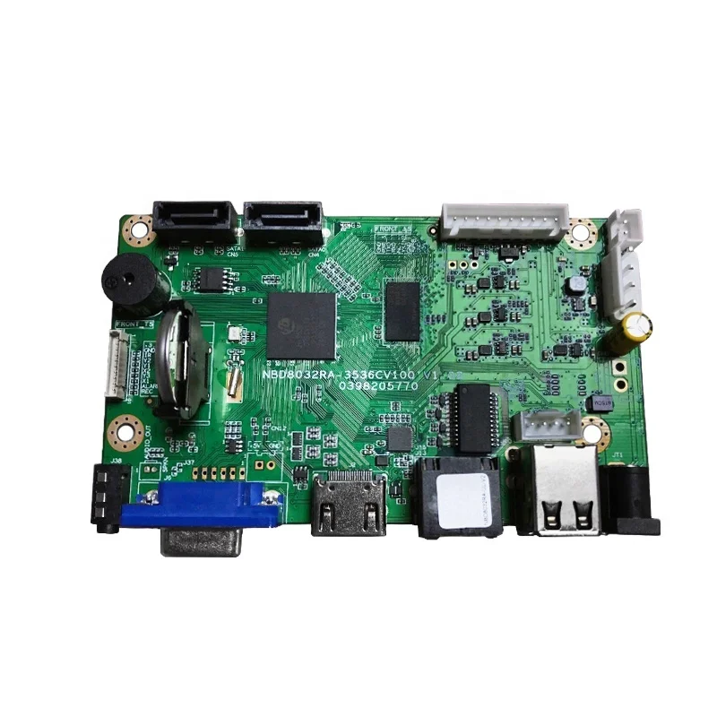 XMeye 32CH  NVR Mainboard  4K / 5MP  HD Resolution H.265+ NVR Motherboard Hi3536C