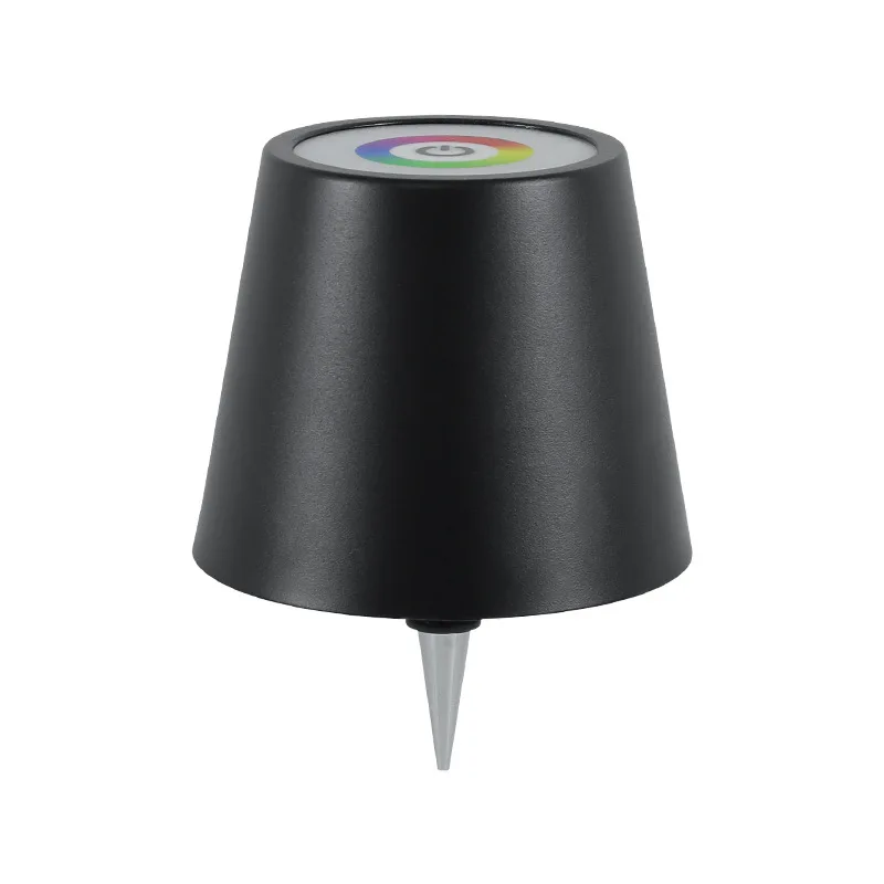 RGB plug-in wine bottle lamp  metal wine bottle table lamp  rechargeable LED luminous table lamp manufacturer wholesale