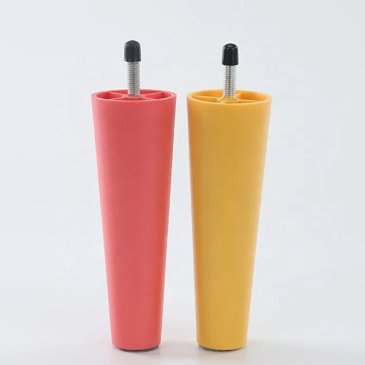 Huicun Living room ABS material Black solid beech wood tapered furniture leg bed leg