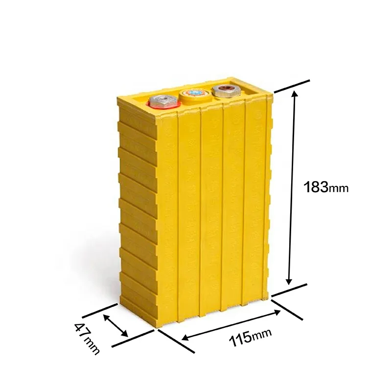 High Quality Lithium Battery 40AH Lifepo4 Batterie Winston Yellow Shell Solar Battery Storage