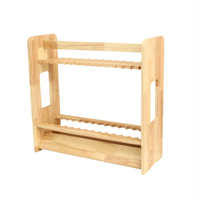 Новинка Бамбуковая деревянная рыболовная снасть органайзер для удочки подставка внутренней наружной рыбалки