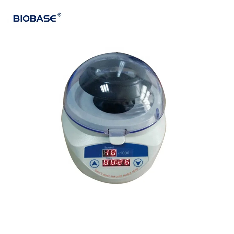 BIOBASE 4K 6K 7K 10K 10K+ Lab High Speed PCR PRP Blood Mini Centrifuge for 1.5ml/0.5ml/0.2ml tubes