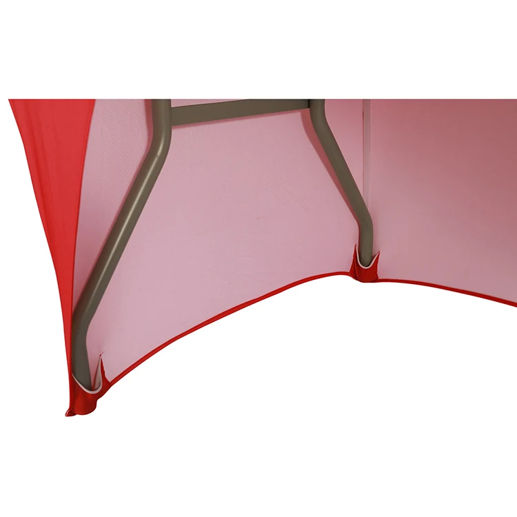 Эластичный чехол из спандекса для стандартного складного стола, прямоугольная Регулируемая скатерть, защита для свадебного банкета и вечеринки, 6 футов