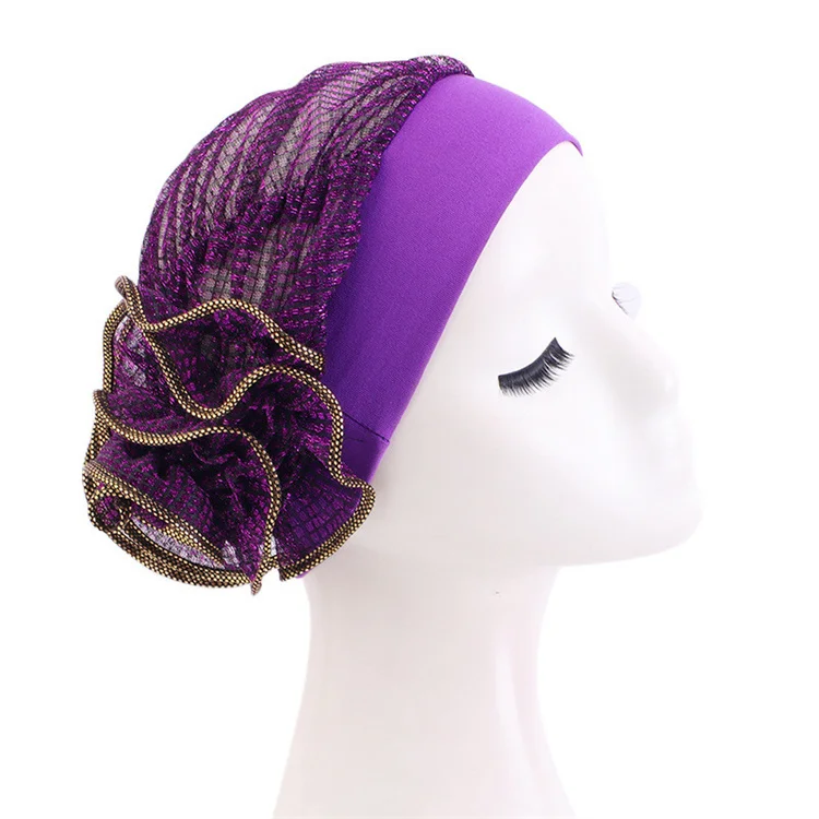 THB-8E1115 с национальным цветочным baotou шляпа Женская Этническая одежда для купания мода домашняя мусульманский хиджаб