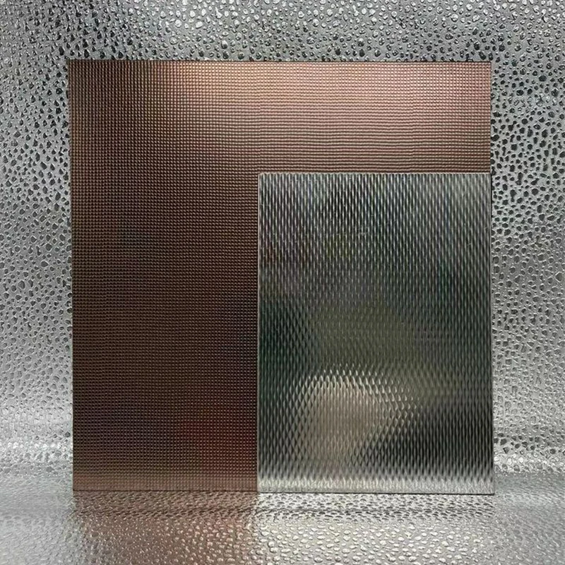 Textured quilted embossed sheet ss 316l 2b 304l 304 chequered diamond quilted stainless steel 0.8 mm 2mm stainless steel plate