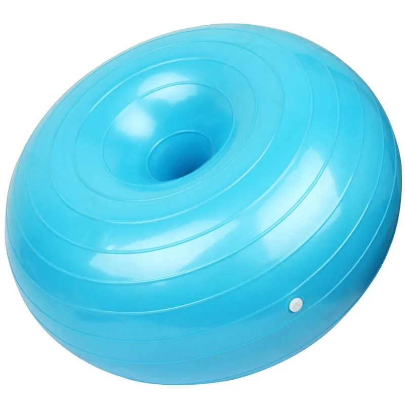 2022 Amazon hot sell Factory selling Donuts Apple Shape Portable Exercise Yoga Gym Home Yoga Balance Training Ball