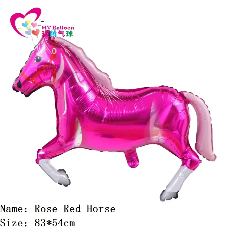 Wholesale Cartoon Horse Shaped Foil  Balloon Alien Cartoon Shape Aluminum Film Balloons Party Decoration Balloon