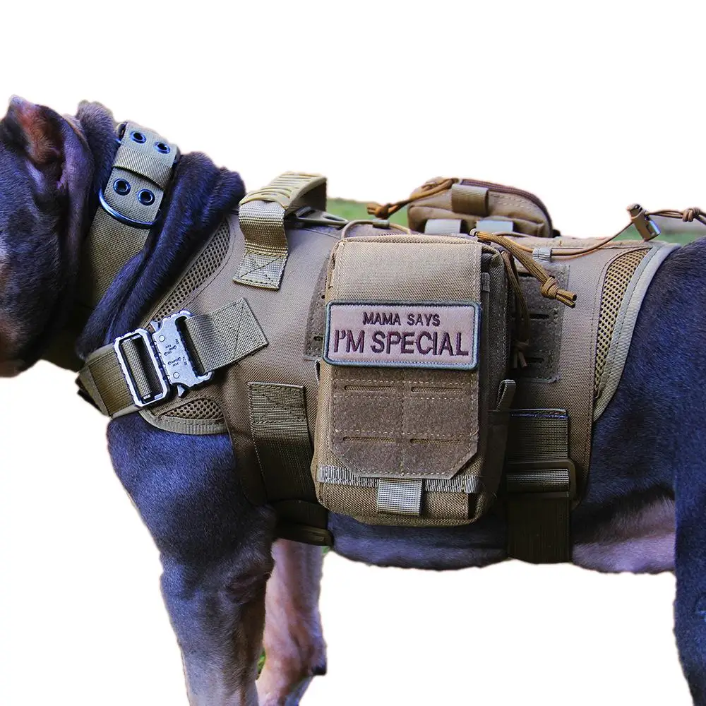 cool fashion design strong fabric pet big dog harness