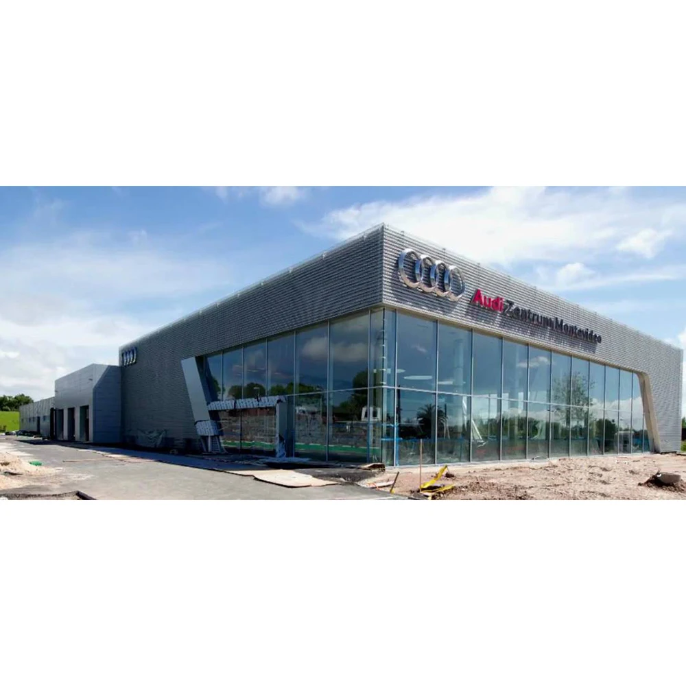 Car Showroom Prefab Car Showroom Structure Warehouse Steel Warehouse