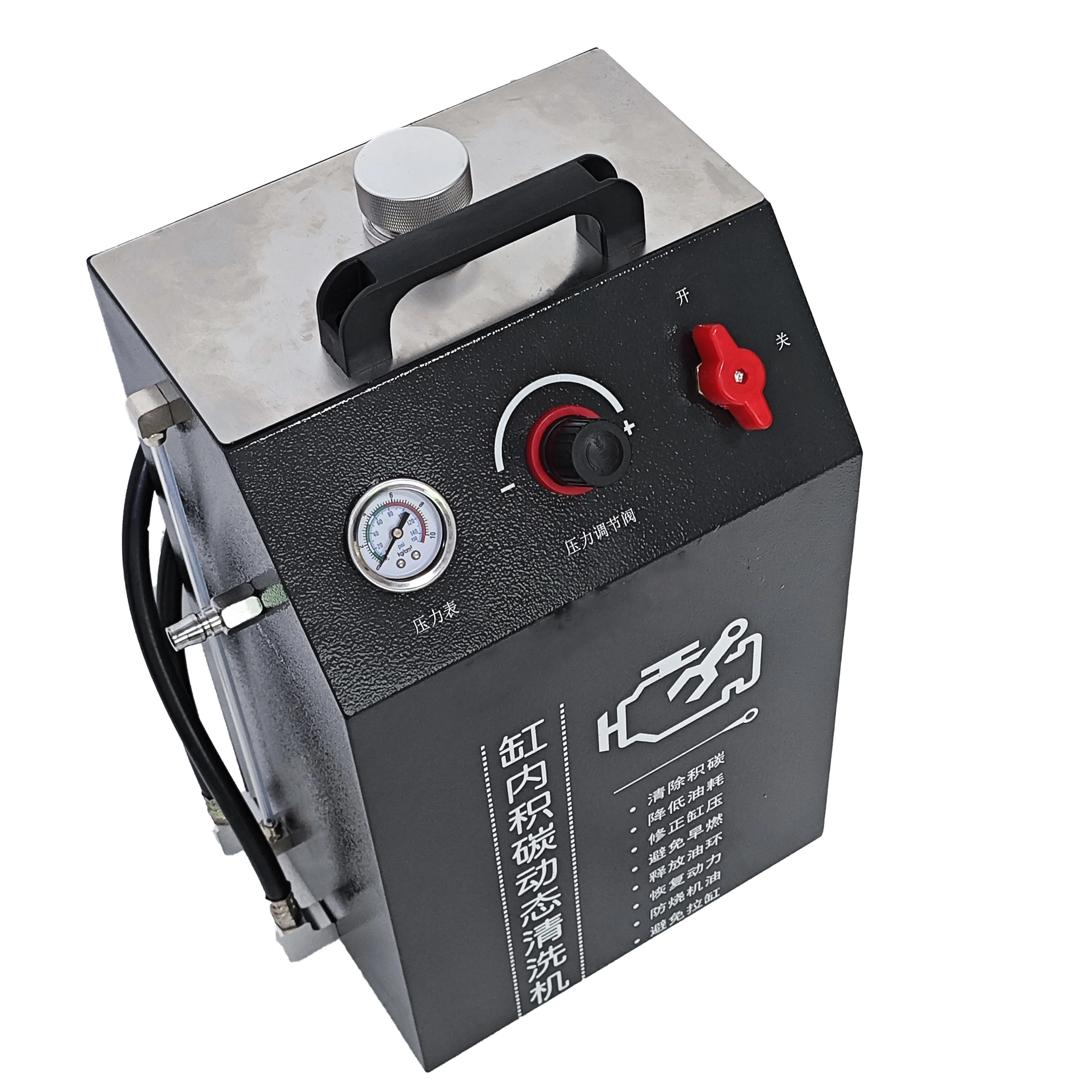 Engine Carbon Cleaning Machine For Generator Technology Eco-Friendly Consumes Water And Electricity No Pollution