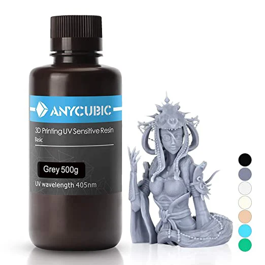 ANYCUBIC Liquid Photopolymer Resin resina castable Jewellery Casting Resin for dlp lcd 3d printer