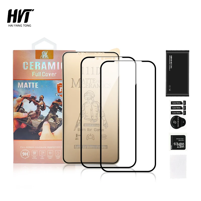 111d Ceramic Anti Broken Full Cover High Clear Nano Film Mobile Phone Screen Protector Film For For Samsung S10/s10+/note 10