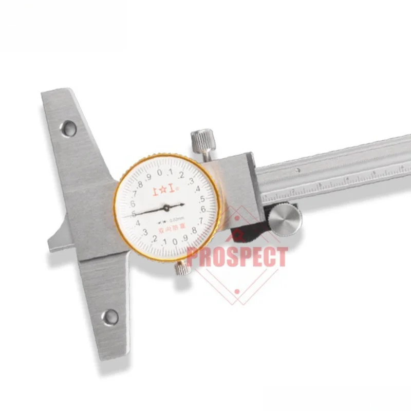 Shanggong 0-150*0.02 Depth Caliper With Gauge Multi-function High-precision Measuring Tool
