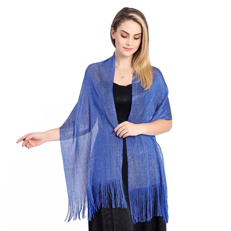 Cheap Wholesale Manufacturer Custom Luxury Tassel Women Scarf