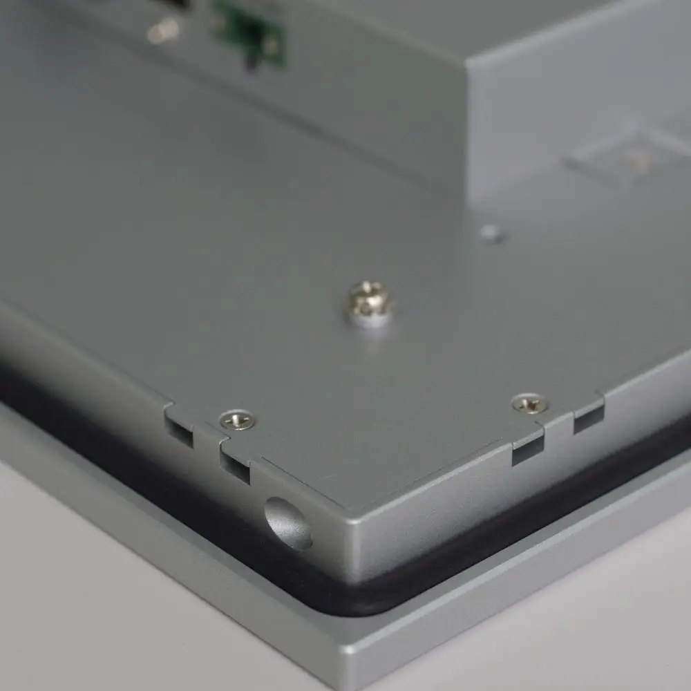 VGA HDMI DVI порт 17 дюймов Емкостное касание Мульти-сенсорный экран монитор промышленный класс дисплея с DC12V DC24V