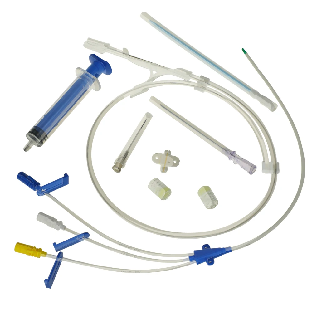 
Disposable CVC Sets Medical Single/Double/Triple Lumen Central Venous Catheter for Hospital Use 