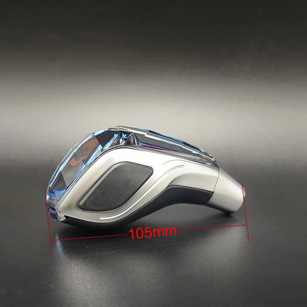 Suitable for Mazda Toyota Lexus Crown Crystal Shift Knob Gear Head 7 Color Touch LED Gear Lever Head Auto Parts Interior