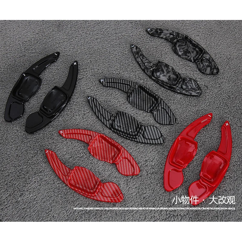 2 pcs Car Steering Wheel Shift Paddle Extension Shifters For Volkswagen VW Golf 5 Golf 6 Jetta Passat Polo Sharan Tiguan Touareg