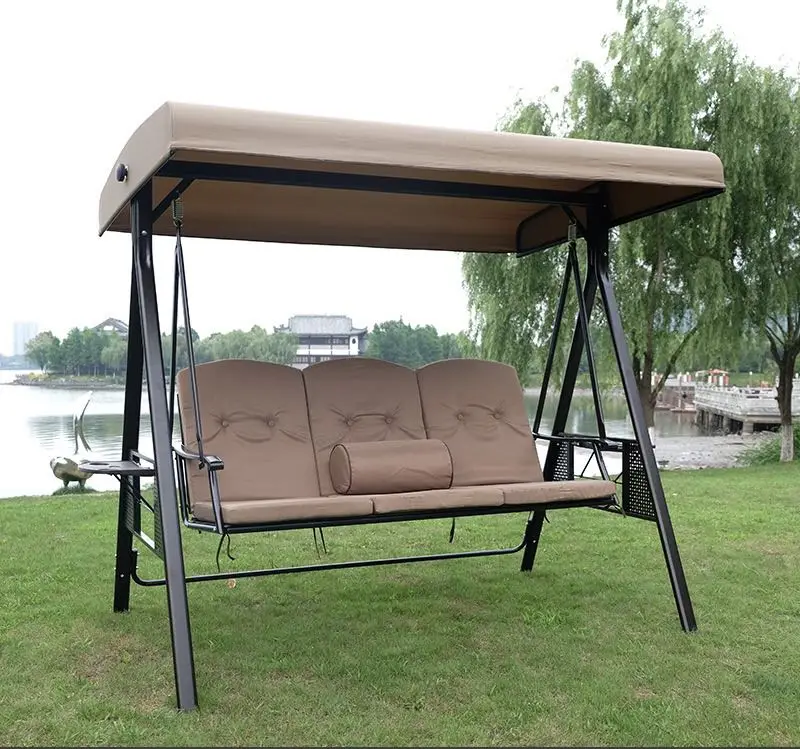 2022 hot selling good price patio outdoor swing casual free standing rattan furniture hanging chairs wicker hanging chair