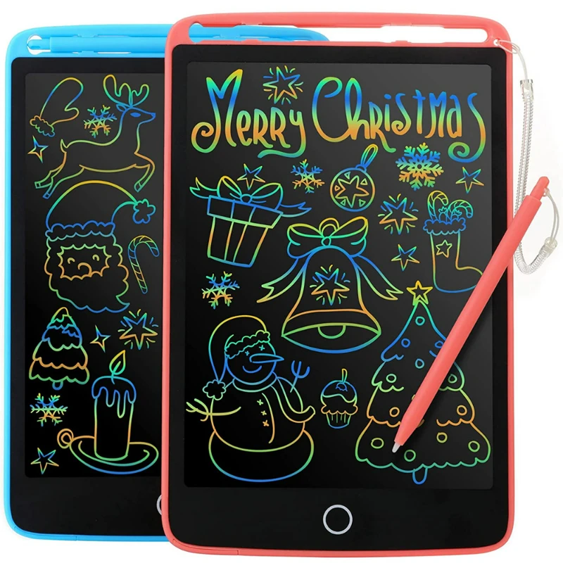 Kids 8.5inch Doodle Scribbler Board Colorful Screen Pad Learning Educational Drawing Board Writing Tablet Tablette Dessin