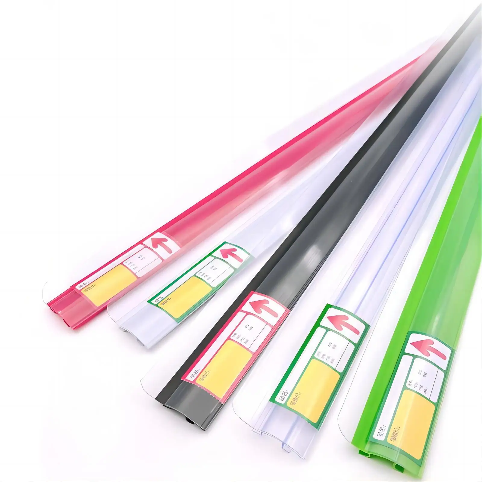 Supermarket Shelf Label,Plastic Label Holder For Supermarket Shelf