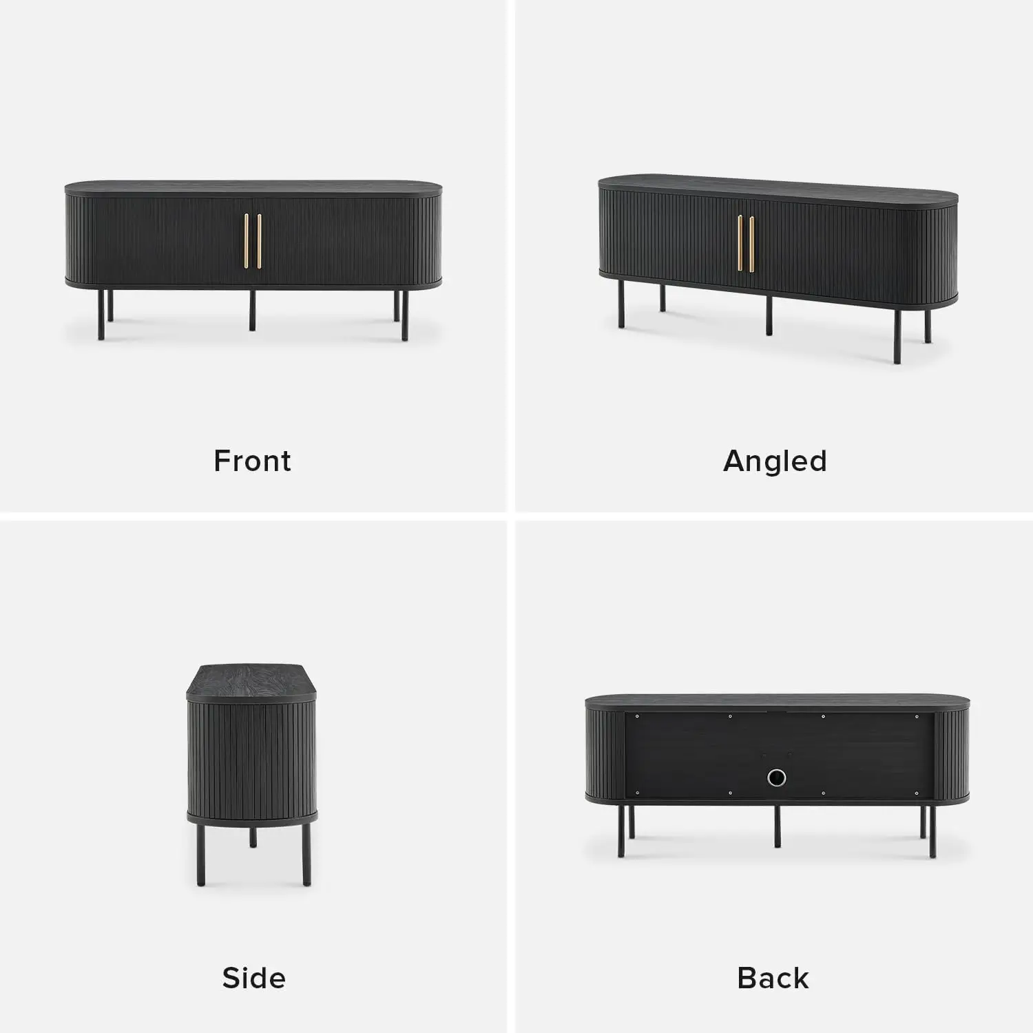 Combohome Mid Century Modern Solid Wood Tv Stand New Design Home Furniture TV Table Tv Cabinet Wood for Living Room Furniture