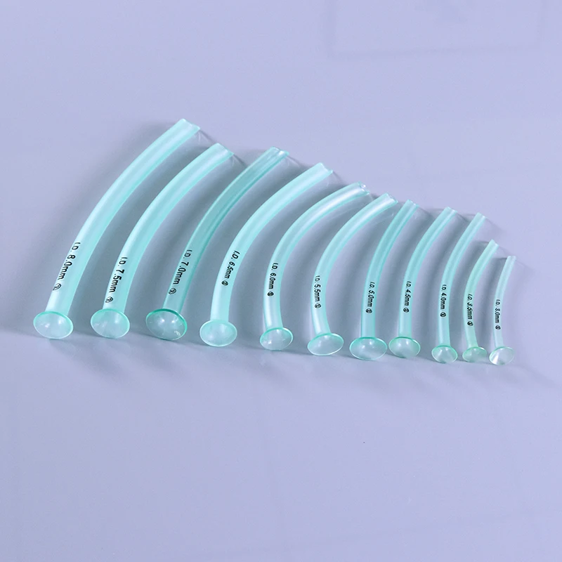 medical nasal airway  nasopharyngeal airway  size green color