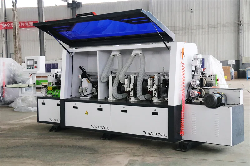 3800mm*1600mm Double pur glue pot pre-milling corner trimming edgebander edge bander edge banding machine